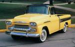 Chevrolet Apache 31 Cameo Fleetside Pickup Truck 1958 года